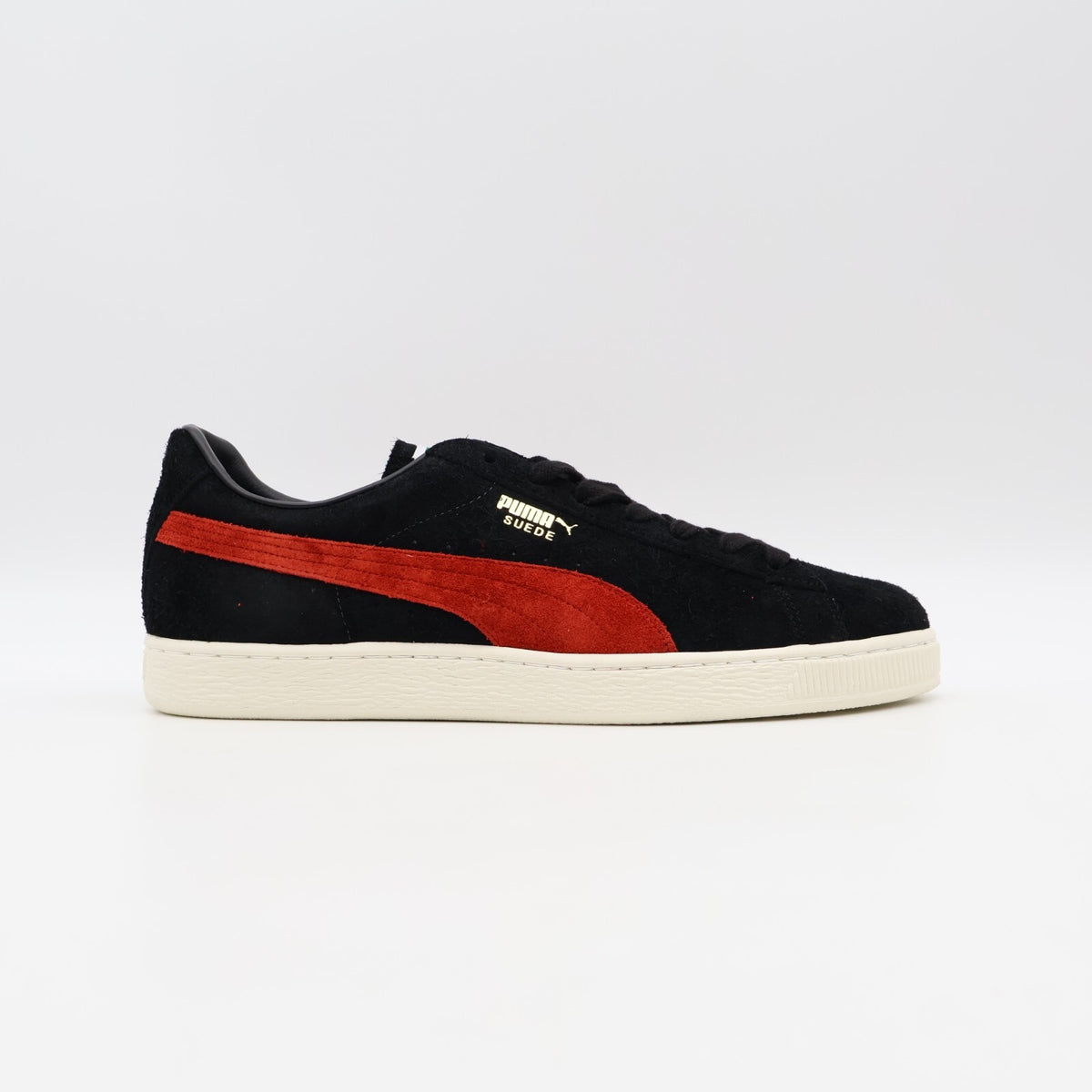 398560-01 Puma Suede MIJ Puma Black Puma Red (Men's)
