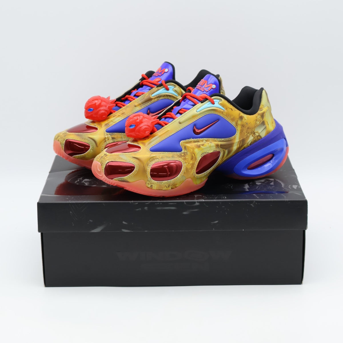 IQ3838-700 Windowsen Nike Air Max Muse Metallic Gold Chile Red (Women's)