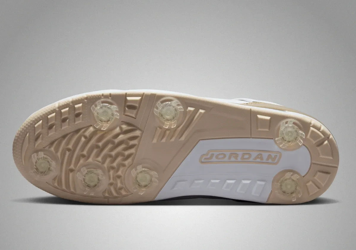 HQ4365-103 Nike Jordan Spizike Golf "White/Sanddrift/Light Khaki" (Men's)