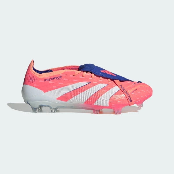 JI1093 adidas Predator Elite Fold-Over Tongue FG Signal Coral Cloud White (Men's