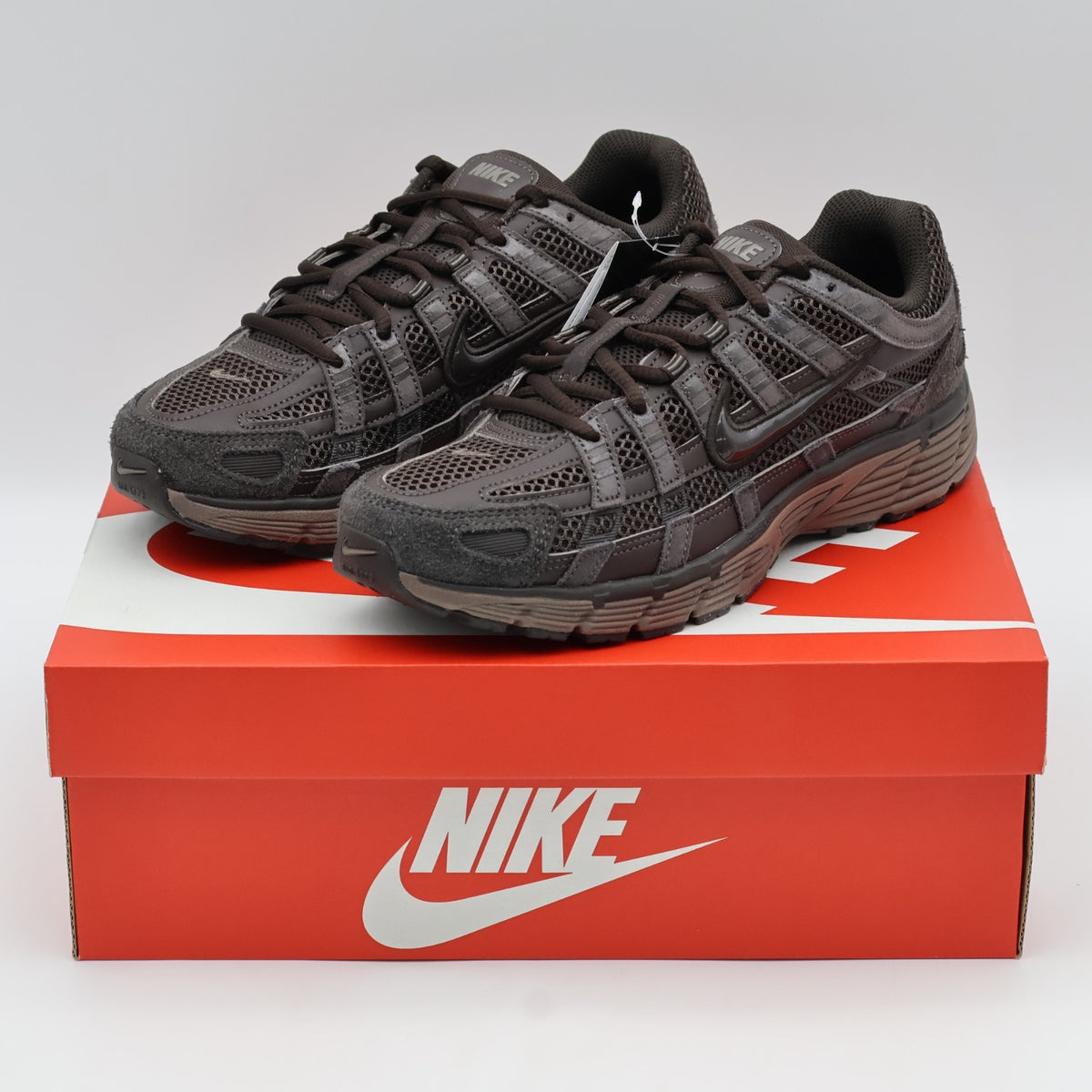 HF0015-204 Nike P-6000 Suede Velvet Brown Ironstone Velvet Brown (Men's)