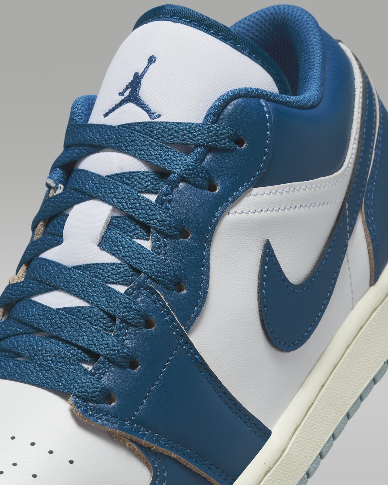 FN5214-141 NIke Air Jordan 1 Low SE Industrial Blue (Men's)