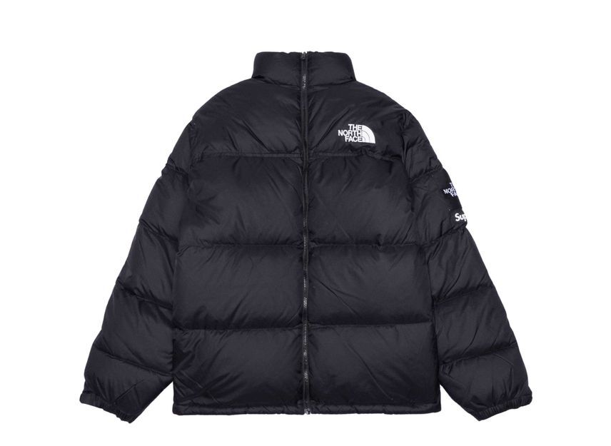 Supreme The North Face Split Nuptse Jacket Black