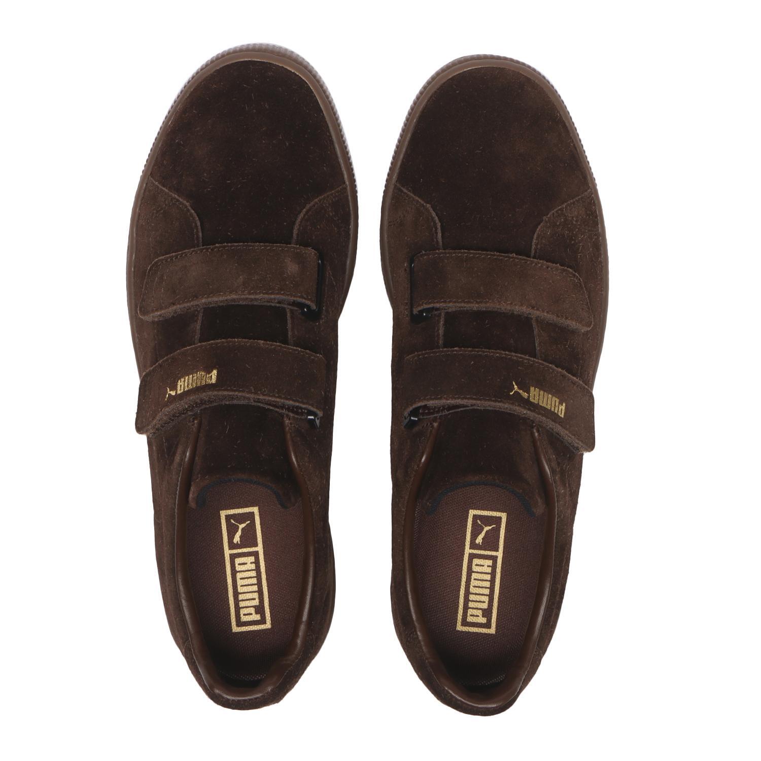 401531-02 BILLY'S Puma Suede V MIJ Chestnut Brown (Men's)