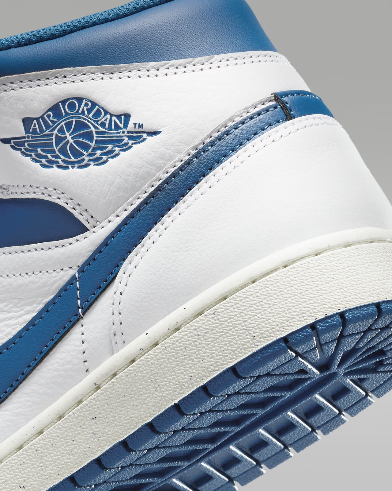 FN5215-141 Nike Air Jordan 1 Mid SE Industrial Blue (Men's)