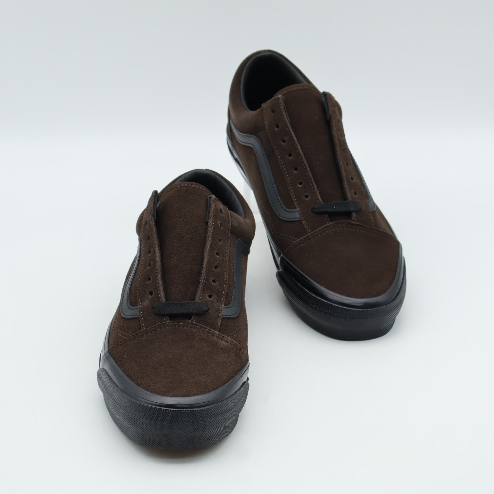 VN000D56YS8 Vans LX Old Skool Suede Black Brown (Men's)