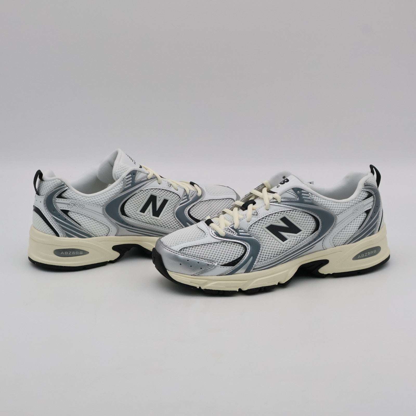 U530ESA New Balance 530 Silver Metallic Black Cement (Men's)