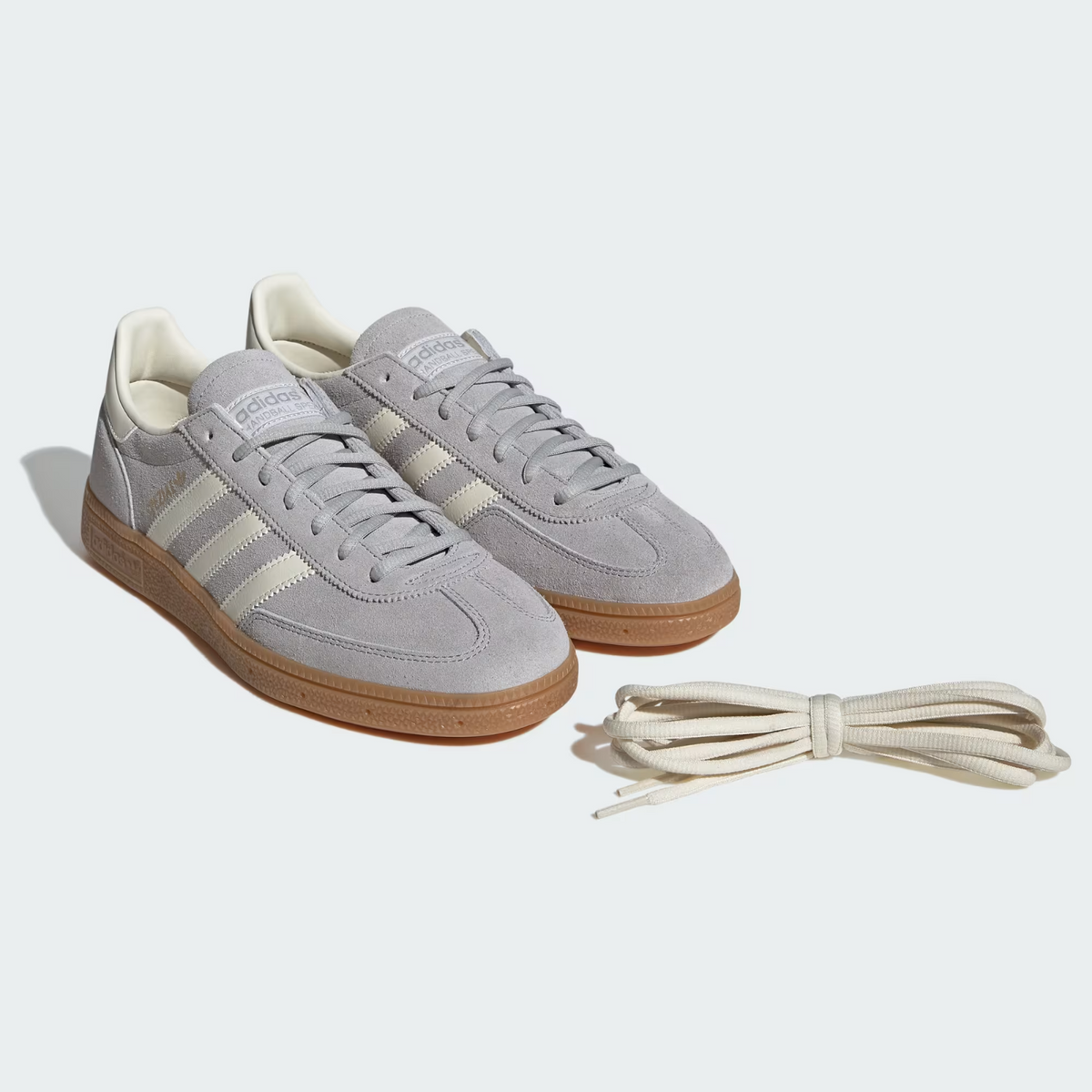 if7086 adidas Originals Handball Spezial Grey Cream White (Men's)