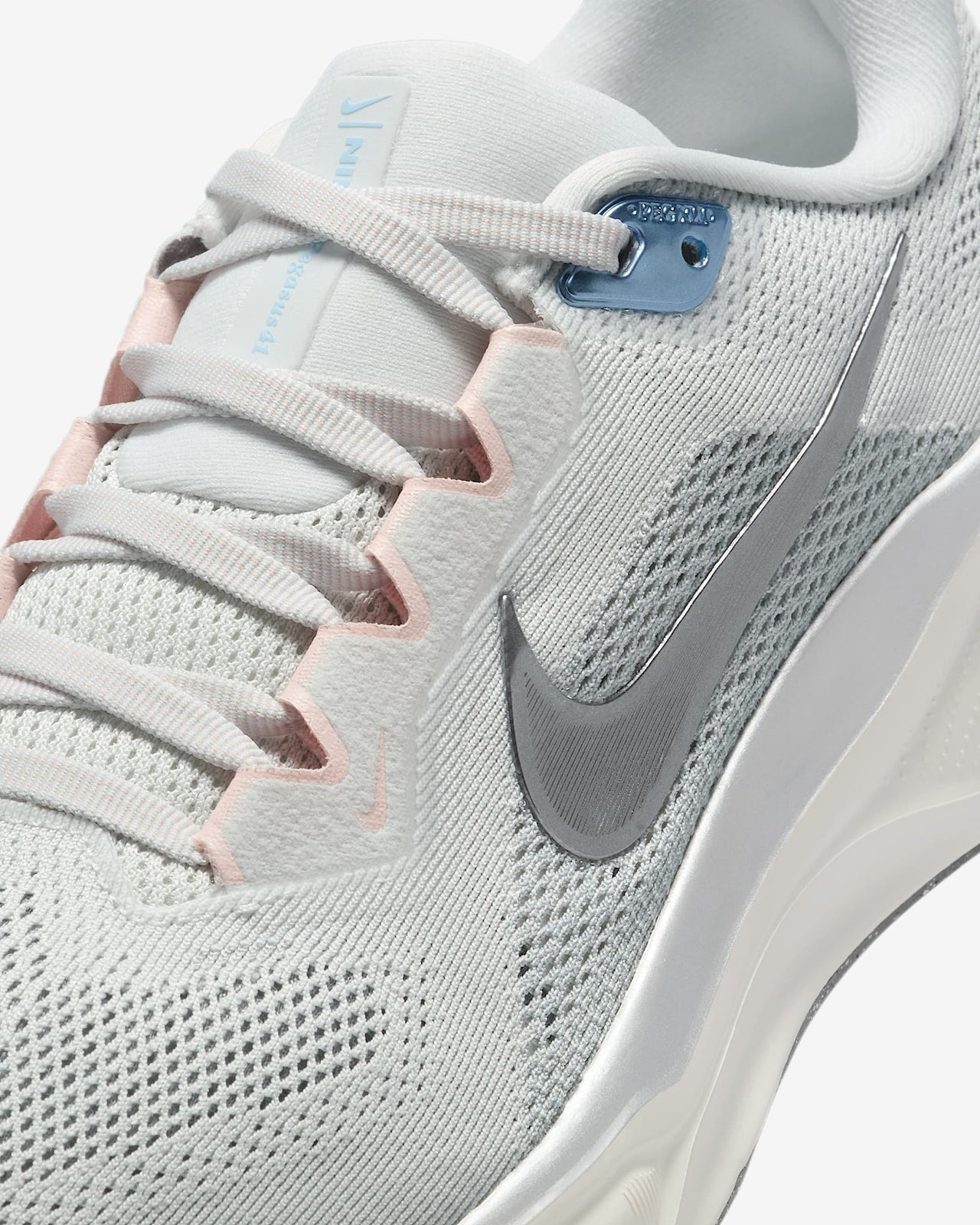 FD2723-007 Nike Pegasus 41 Photon Dust Sail Echo Pink Metallic Pewter (Women's)