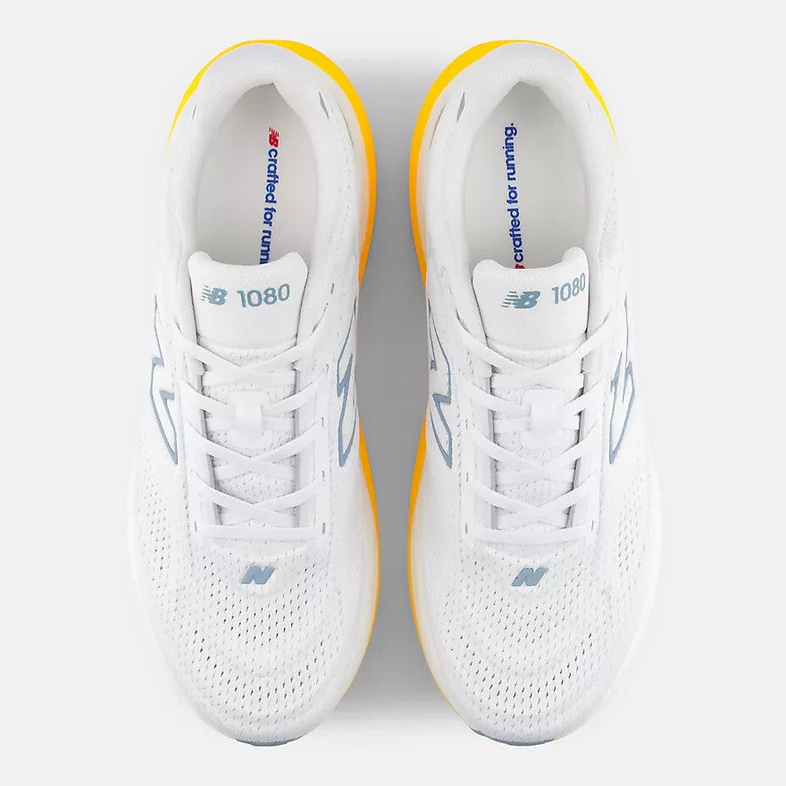 M108098N New Balance 1080V15 "White/Satsuma Orange" (Men's)