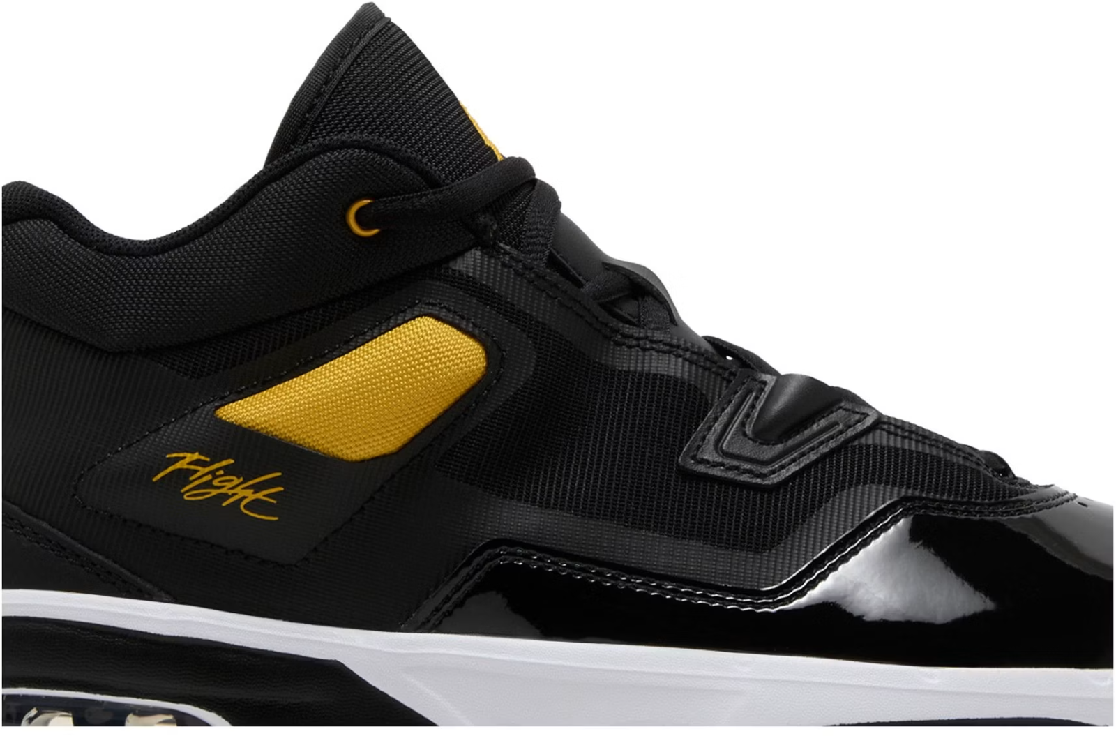 FB1396-071 Nike Air Jordan Stay Loyal 3 "Black/White/Yellow Ochre" (Men's)