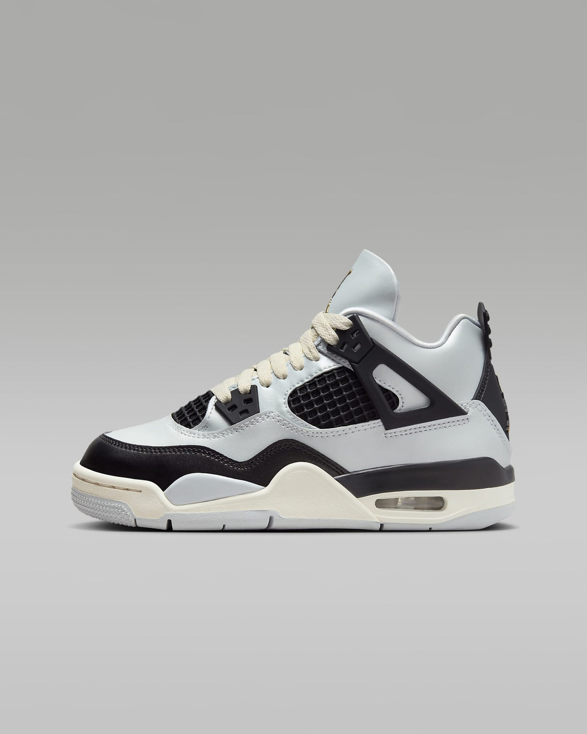 FZ8585-070 Nike GS Air Jordan 4 Retro Pure Platinum