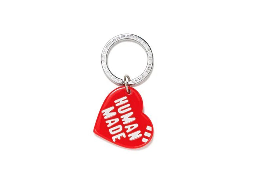 HUMAN MADE Heart Keyring Red