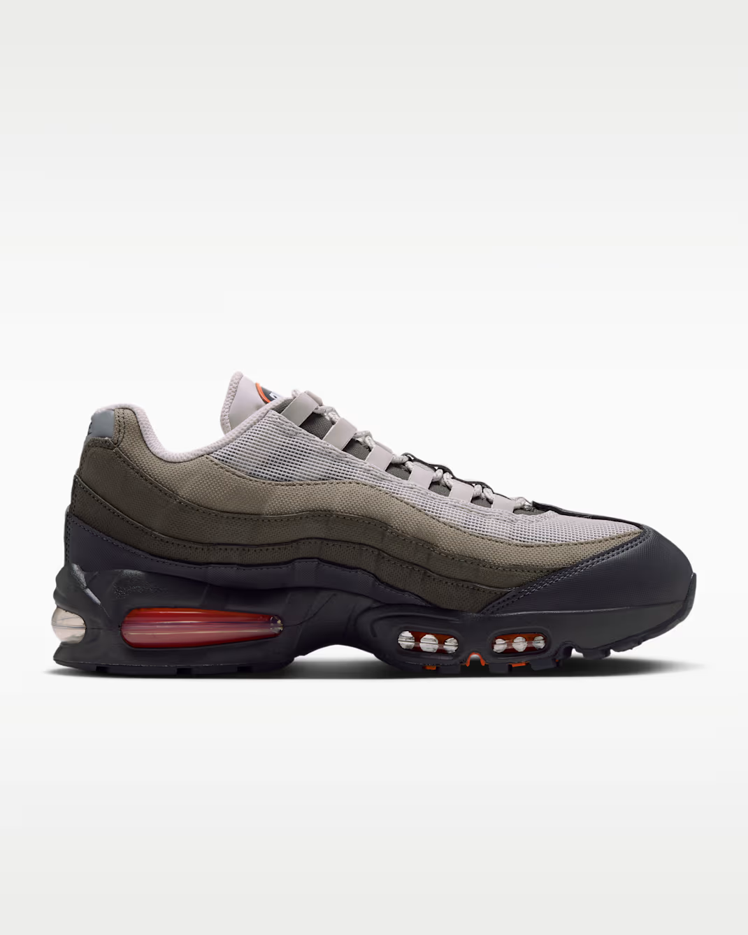 IQ7128-003 Nike Air Max 95 Big Bubble "Dark Loden/Safety Orange" (Men's)