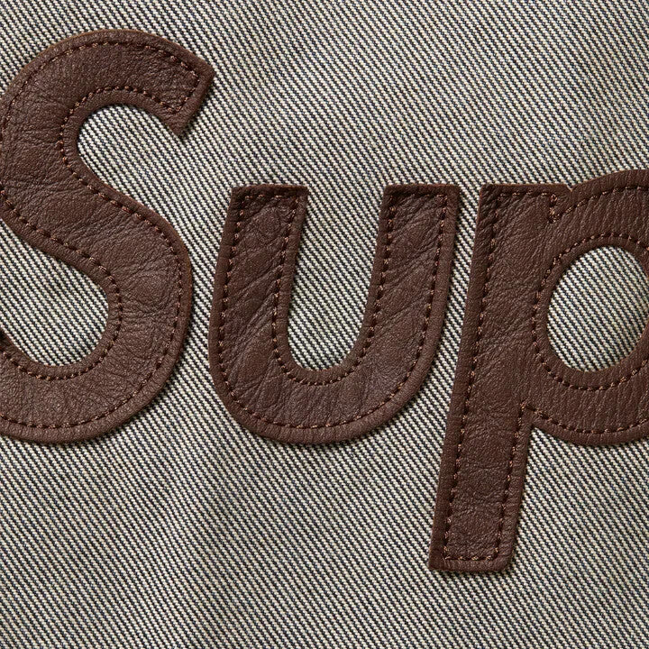 Supreme Vanson Leathers Cordura Cotton Jacket Denim