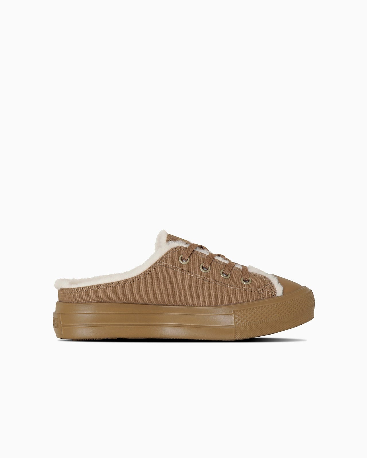 31313420 Converse Women's All Star Light PLTS Boa Mule OX Tobacco Brown (Women's