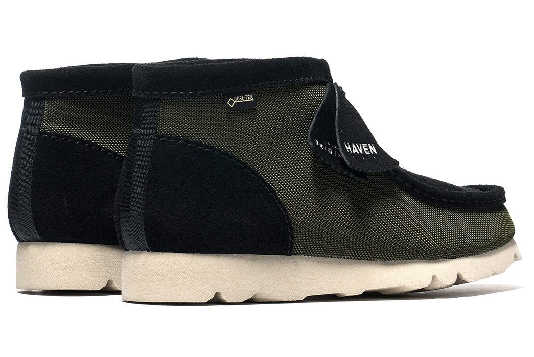 261454117075 HAVEN Ã Clarks Wallabee BT GORE-TEX Olive Combi (Men's)