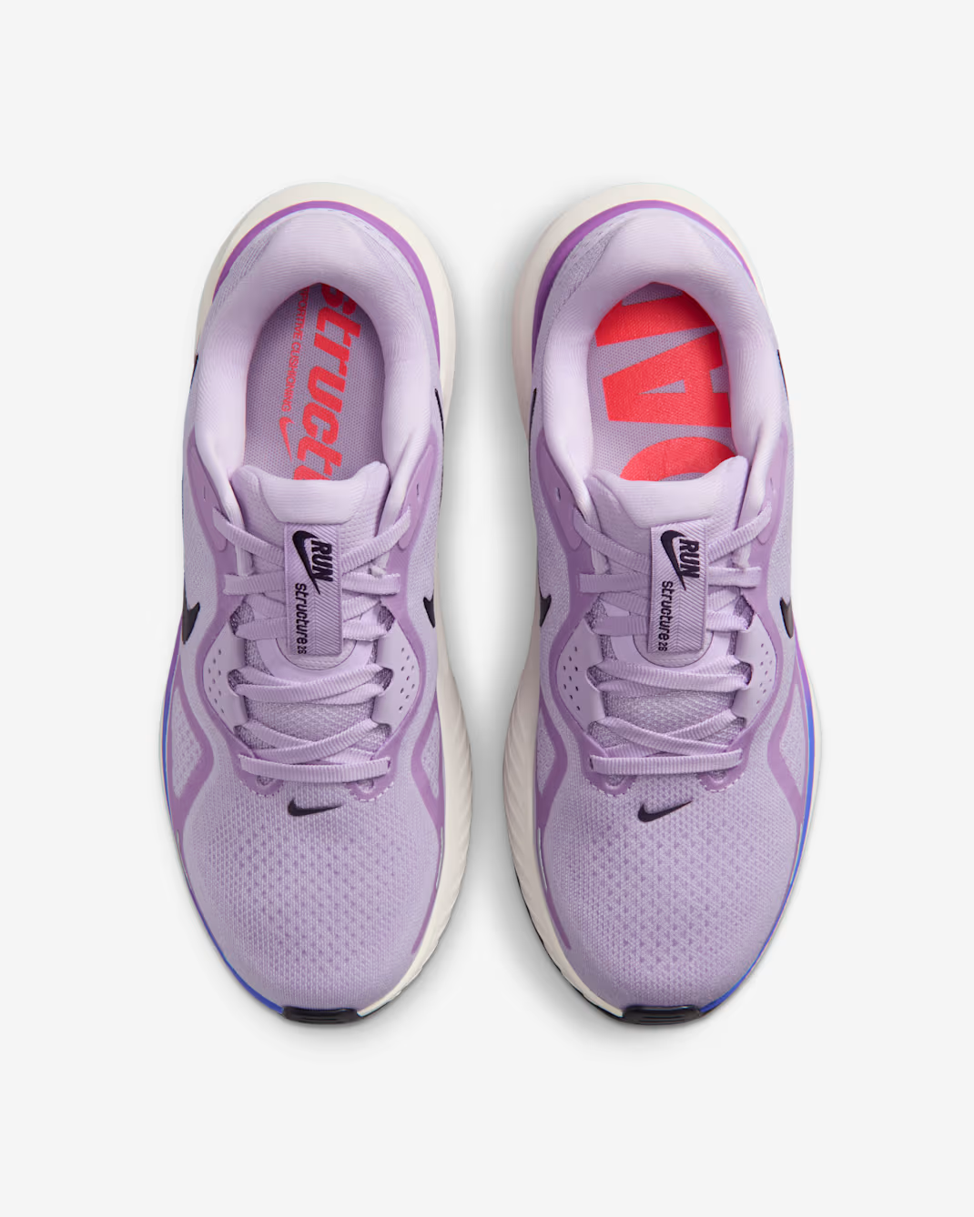 HJ1101-500 Nike Structure 26 Road Running Shoes Violet Mist (Women's)