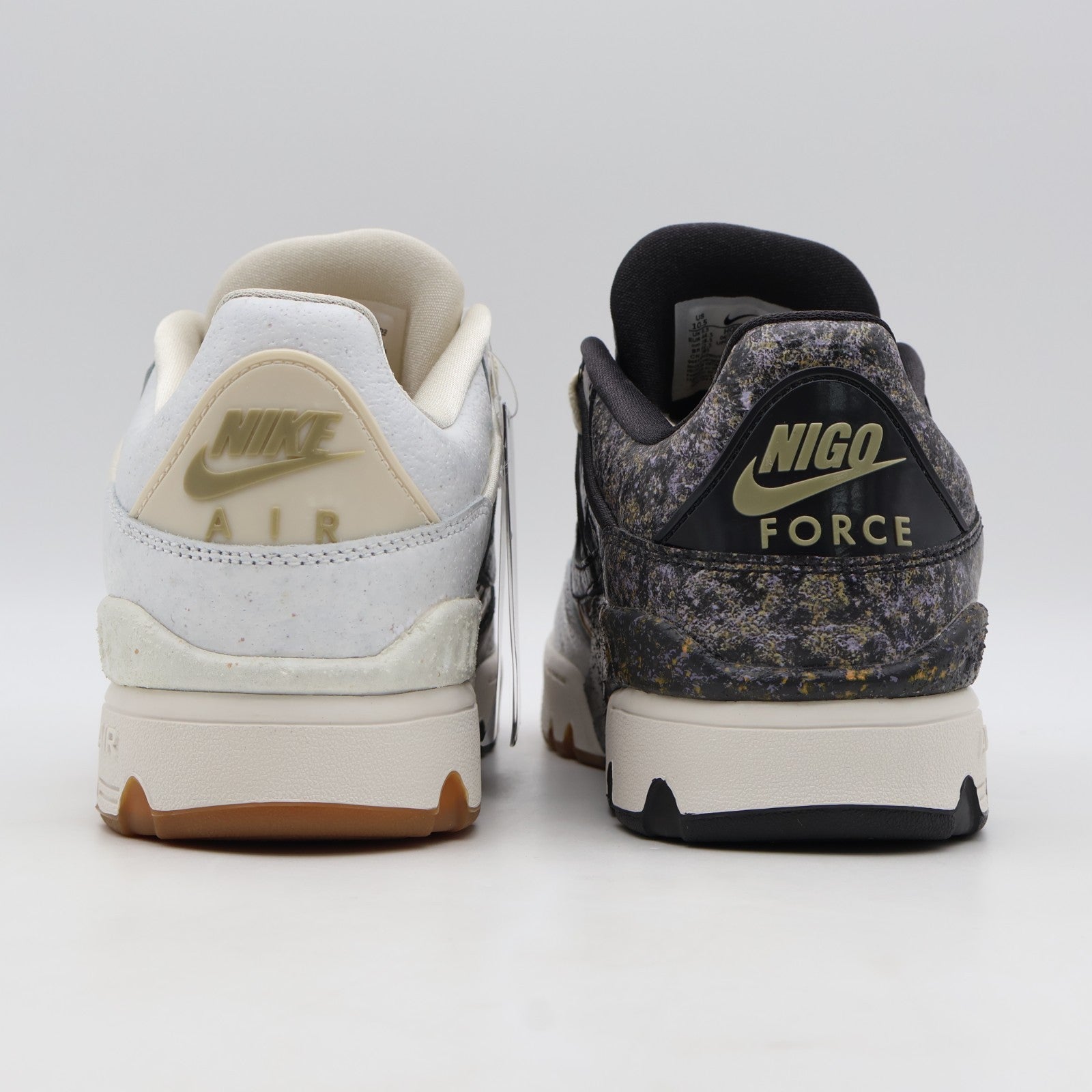 HQ0261-001 NIGOÂ® Nike Air Force 3 Low Kintsugi Phantom and Night Stadium (Men's)