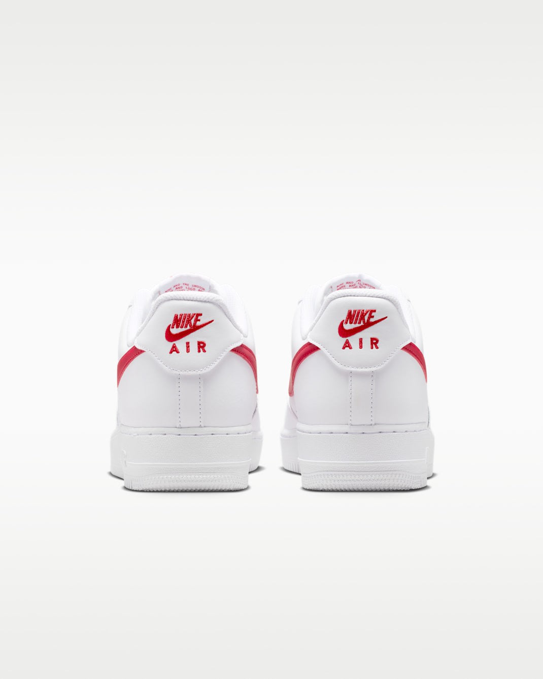 FJ4146-133 Nike Air Force 1 '07 WhiteUniversity Red (Men's)