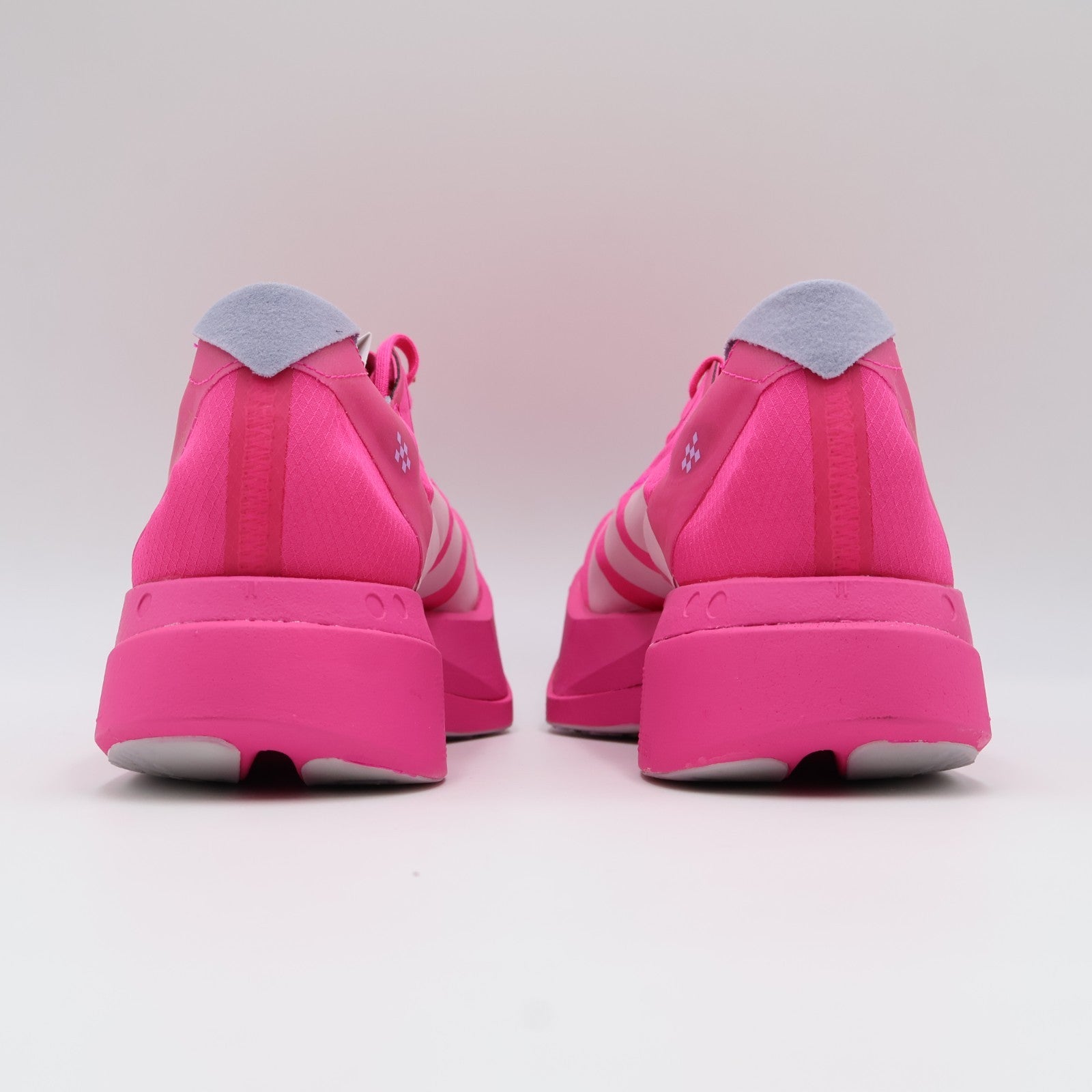 JR1269 adidas Adizero Adios Pro 4 Shock Pink Zero Metallic Aurora Plum (Men's)