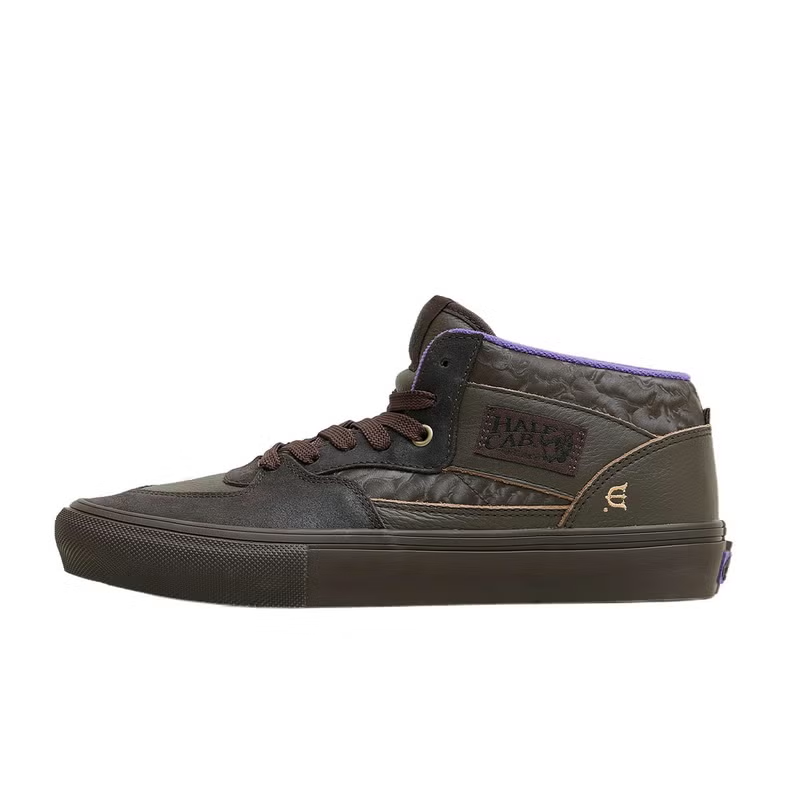 VN0A5FCD8ZM Evisen Skateboards Ã Vans Skate Half Cab "Deep Mahogany" (Men's)
