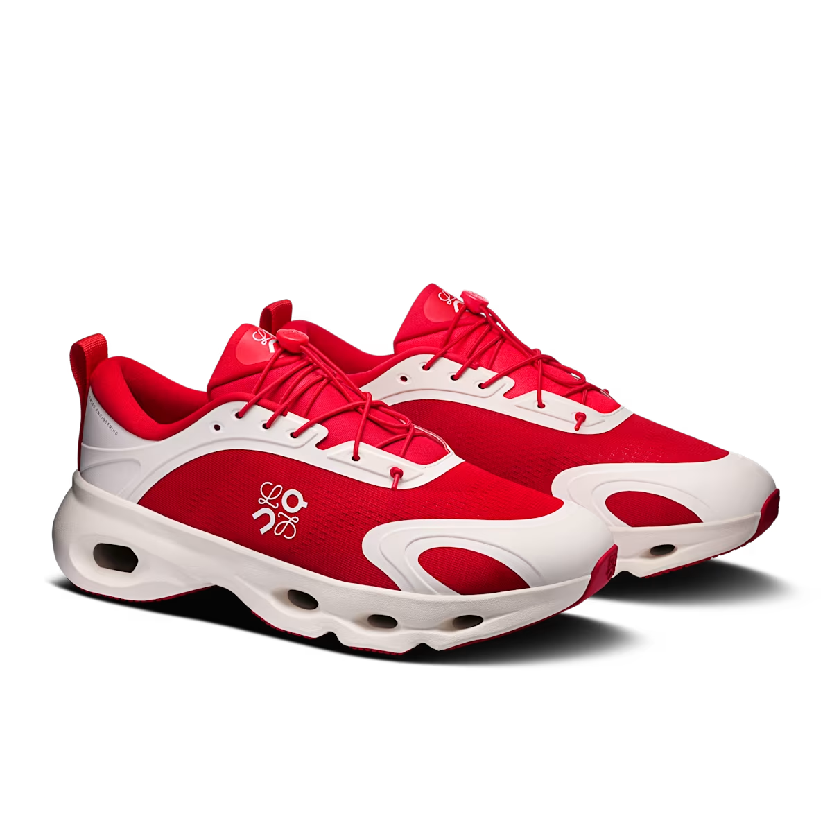3MF30665482 LOEWE Ã On Cloudsolo "Red/Eggshell" (Men's)