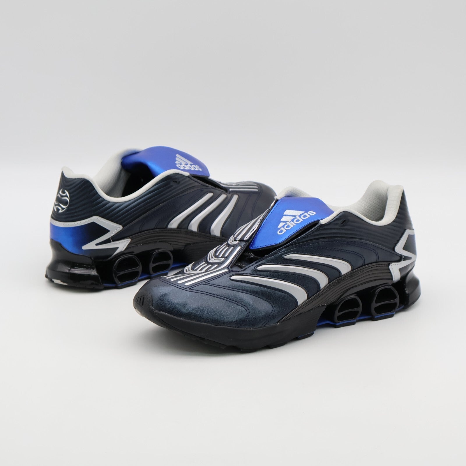 JQ2579 atmos Ã adidas Predator Megaride Silver Metallic Core Black (Men's)