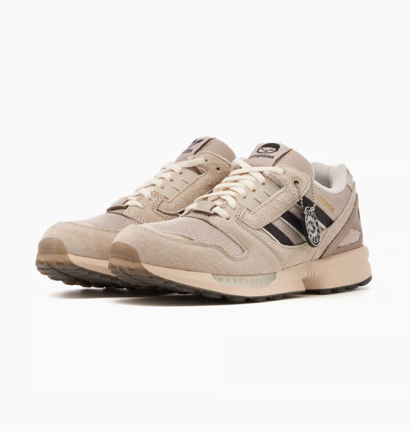 ID2909 Offspring Ã adidas ZX 8000 "Wonder Beige/Utility Black" (Men's)