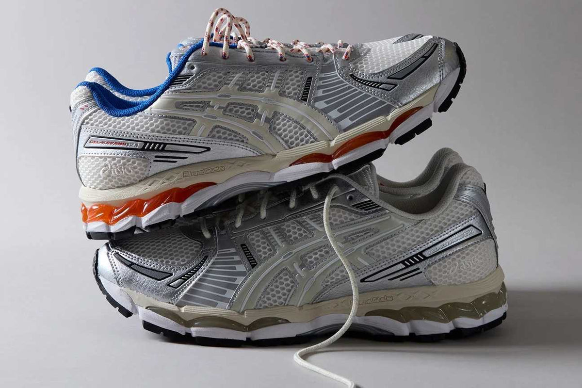 1203A555-100 KITH Ronnie Fieg Asics Gel-Kayano 12.1 Cream Pure Aqua (Men's)