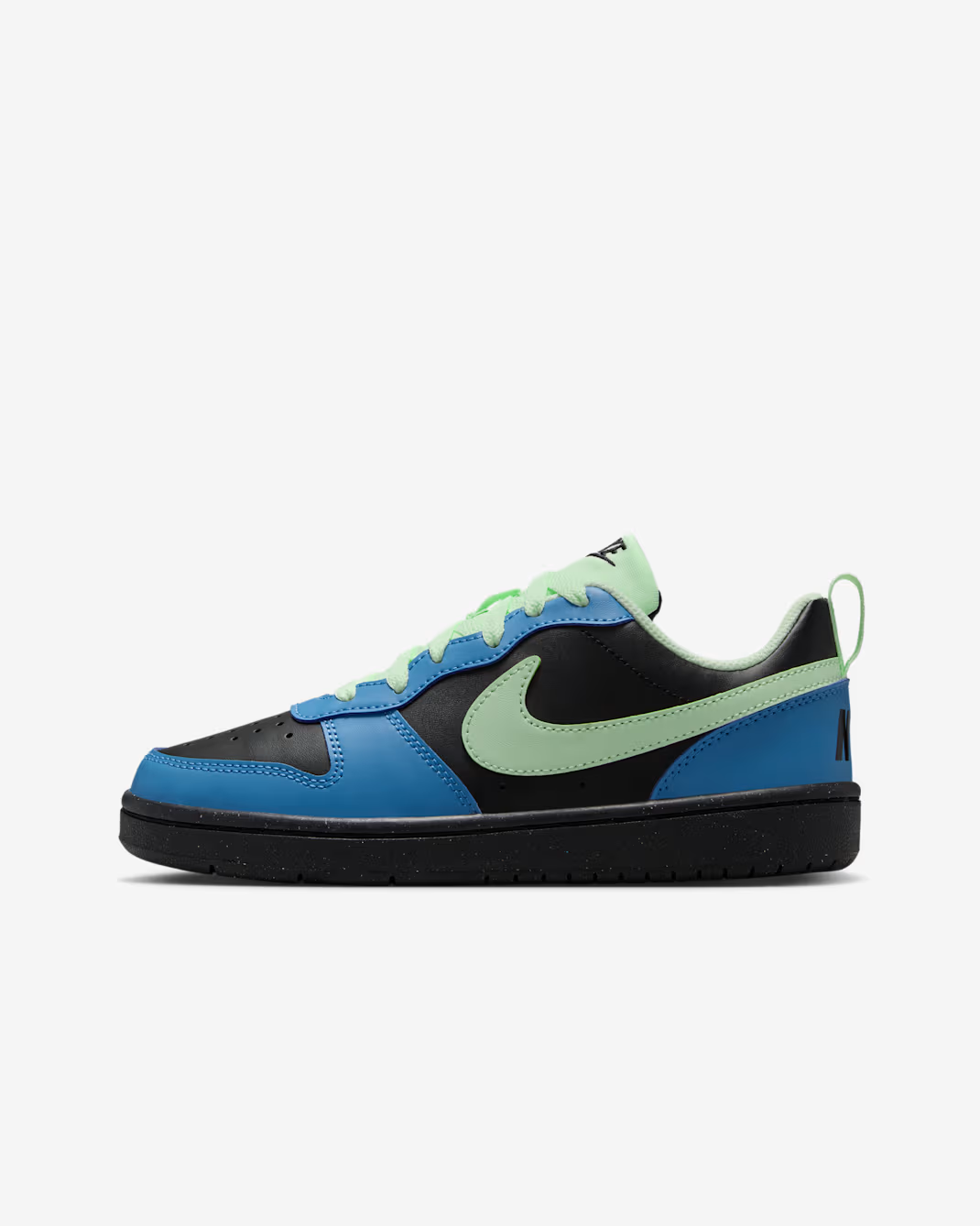 DV5456-012 Nike GS Court Borough Low Recraft Black Dutch Blue Phantom