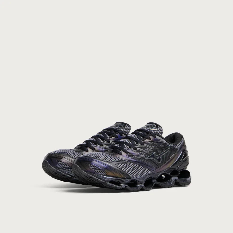 D1GA260403 Mizuno Wave Prophecy LS "Black/Iron Gate" (Men's)