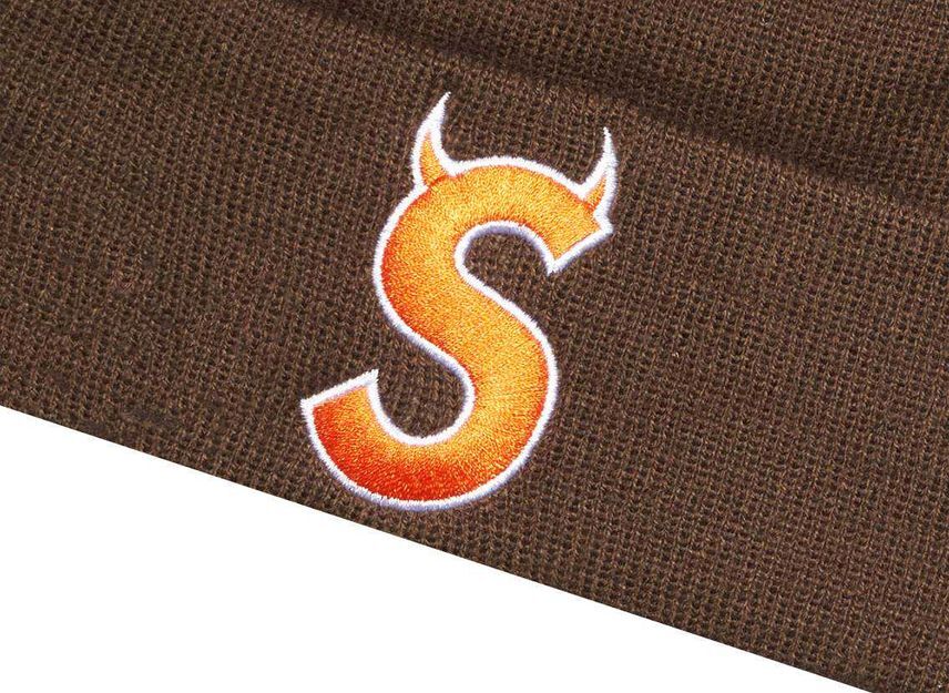 Supreme New Era S Logo Beanie Brown (22FW)