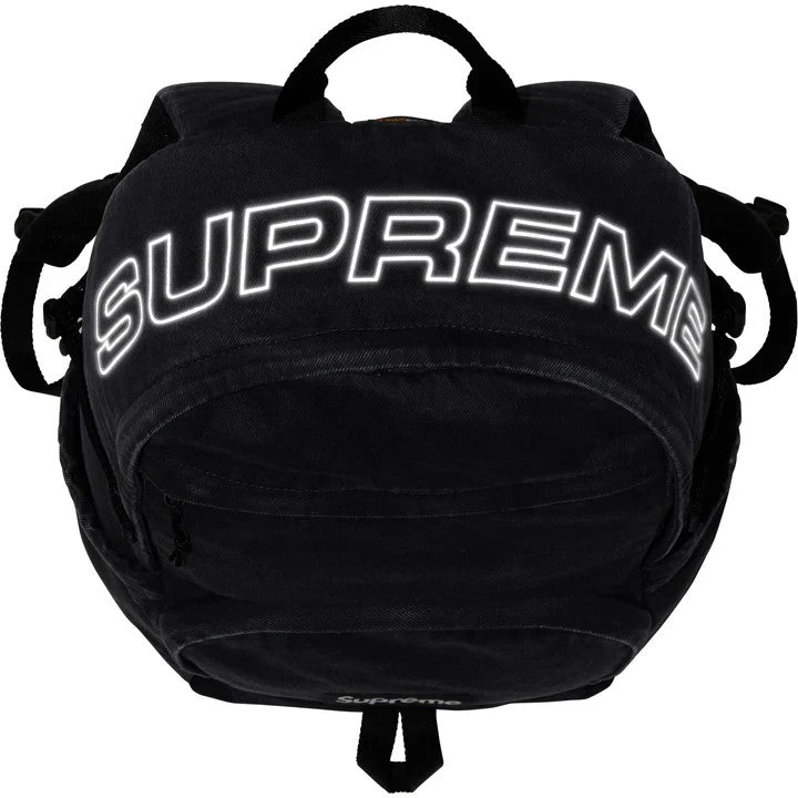 Supreme Denim Backpack Black
