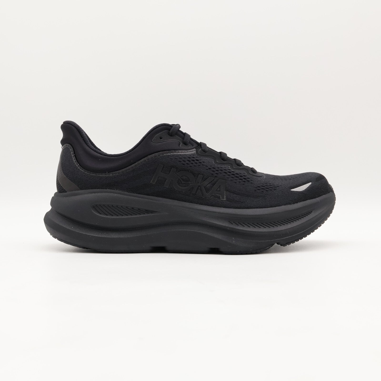 1162011-BBLC HOKA BONDI 9 BLACK (Men's)
