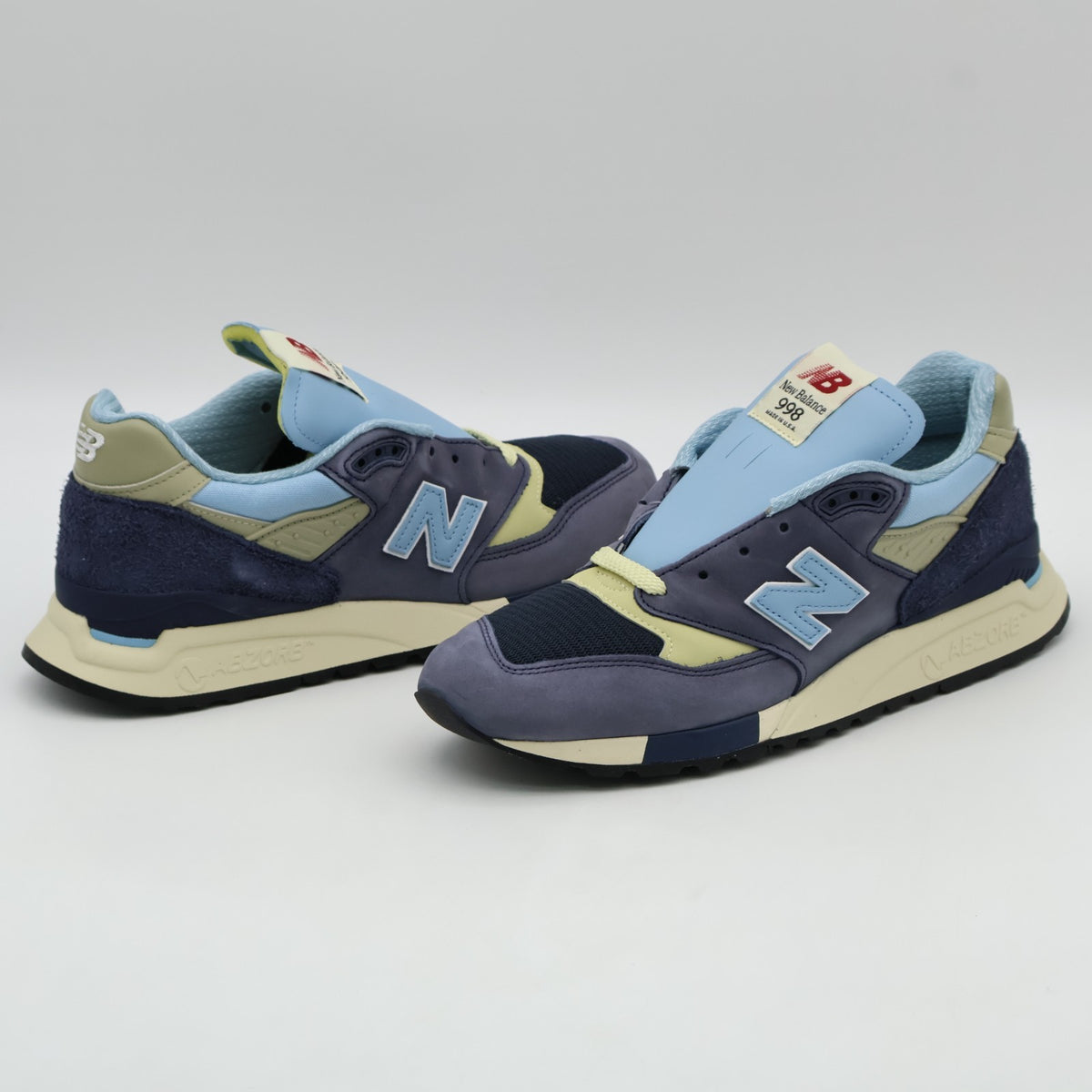 U998CB New Balance 998 Navy Chrome Blue (Men's)