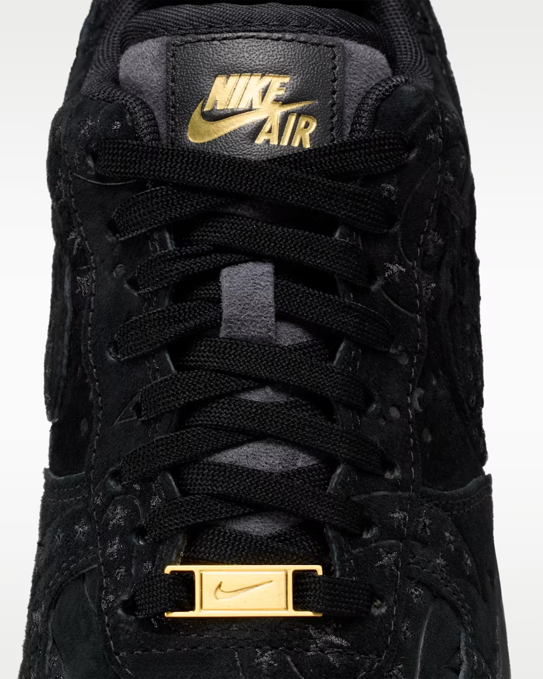 IO1259-001 Nike Air Force 1 '07 Premium+ Paisley Black (Women's)