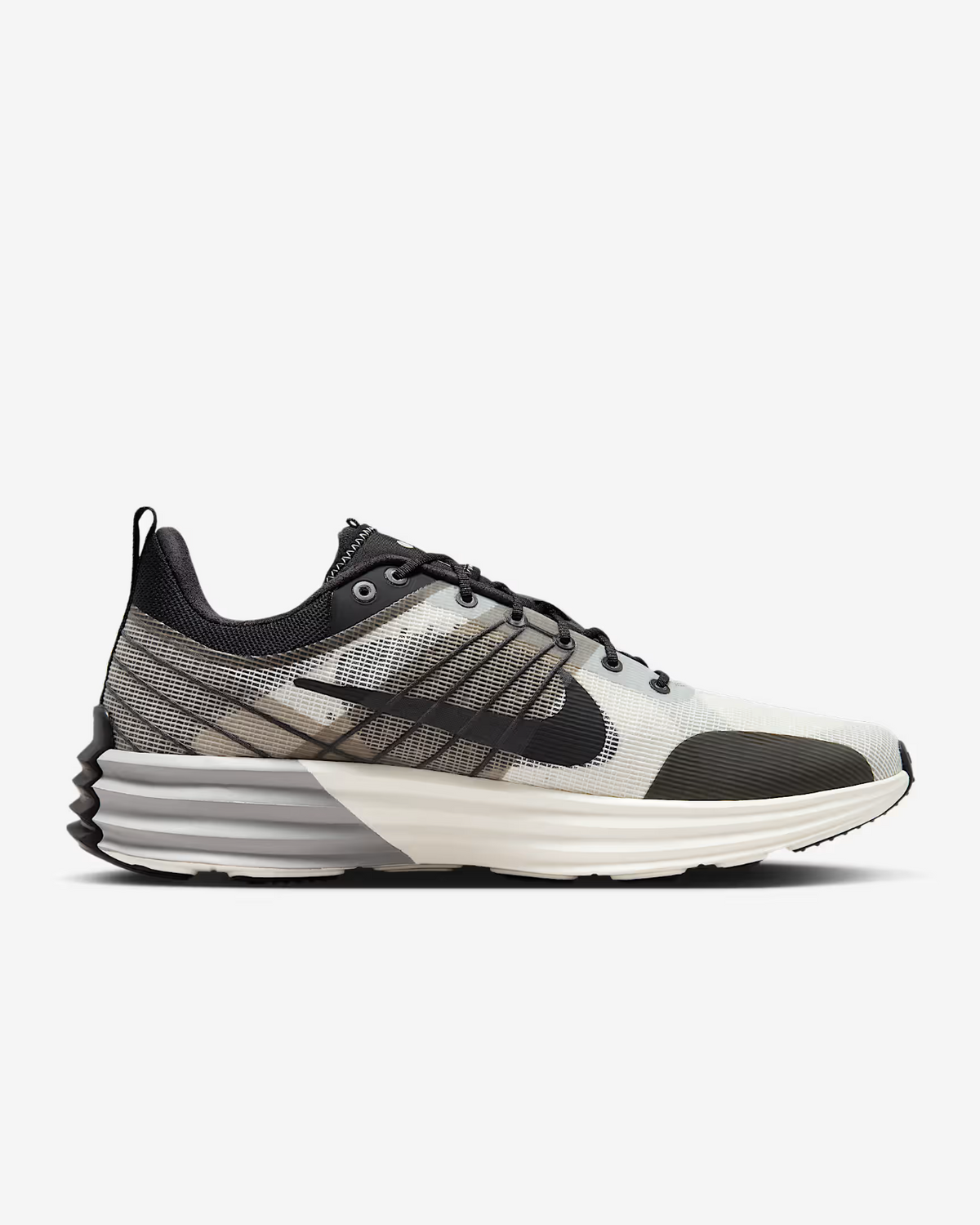 DV2440-102 Nike Lunar Roam Summit White Light Smoke Grey Black Black (Men's)