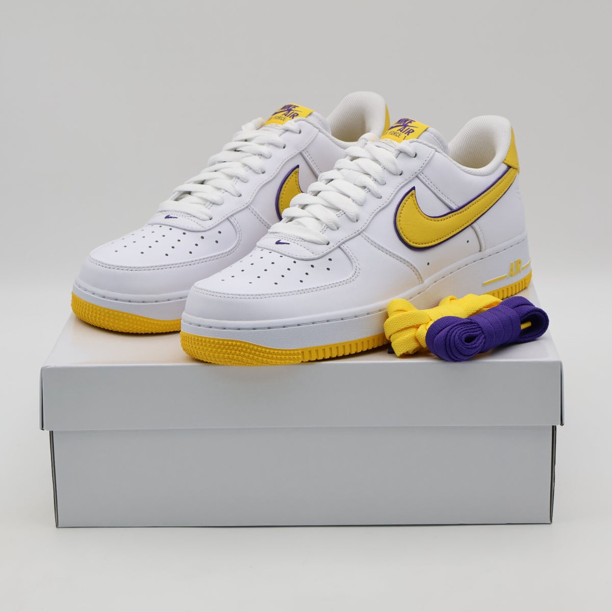 FZ1151-100 Kobe Bryant Nike Air Force 1 Low Retro QS Varsity Maize (Men's)