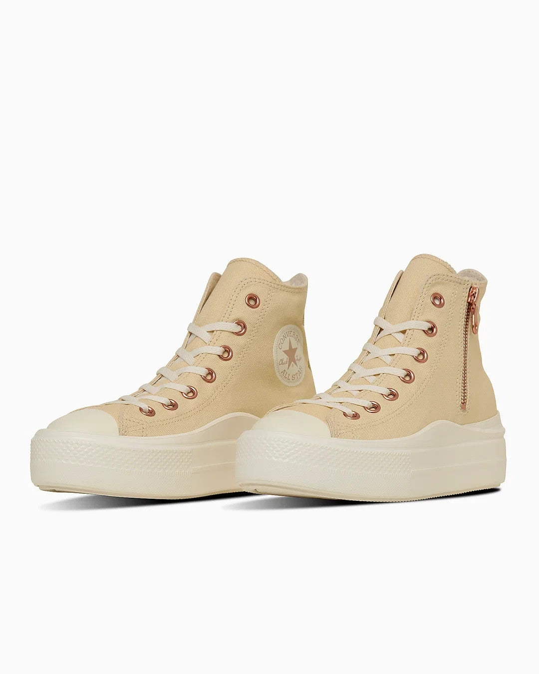 31315982 Converse All Star Light PLTS 2 Z Hi Cream (Women's)