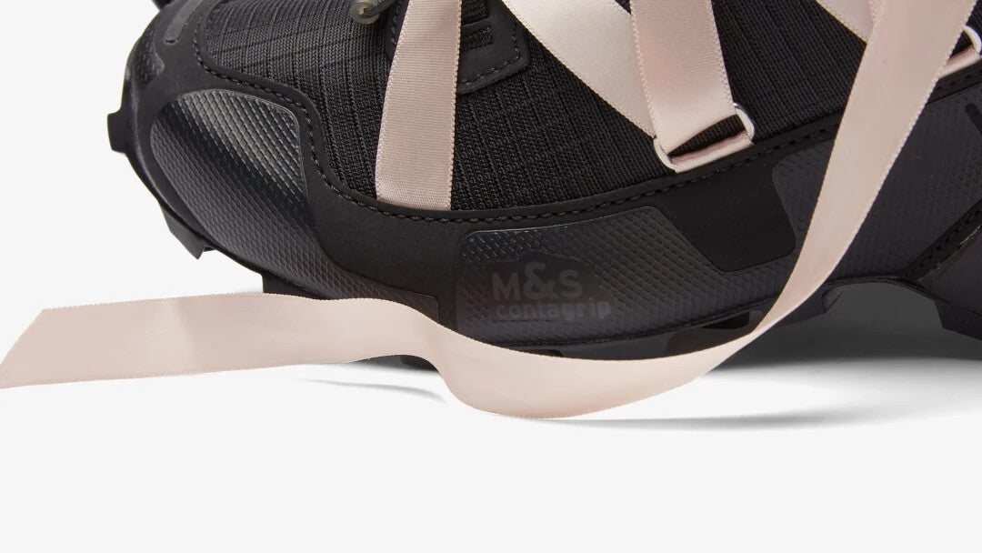 L47619500 Sandy Liang Salomon Speedcross 3 Ribbon Black Cloud Pink (Women's)