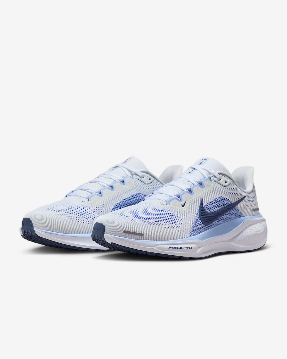 FQ0965-108 Nike Pegasus 41 White Aluminum Football Grey Diffused Blue (Women's)