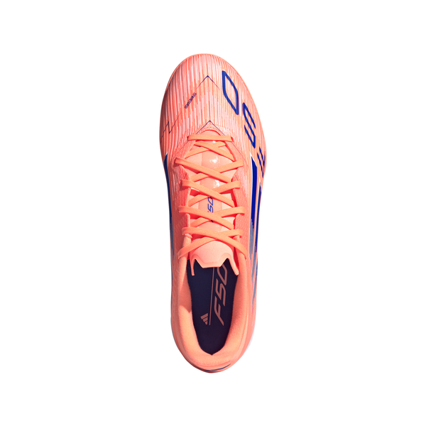 JH7723 adidas F50 League Turf Cleats Beam Orange Lucid Blue Cloud White (Men's)