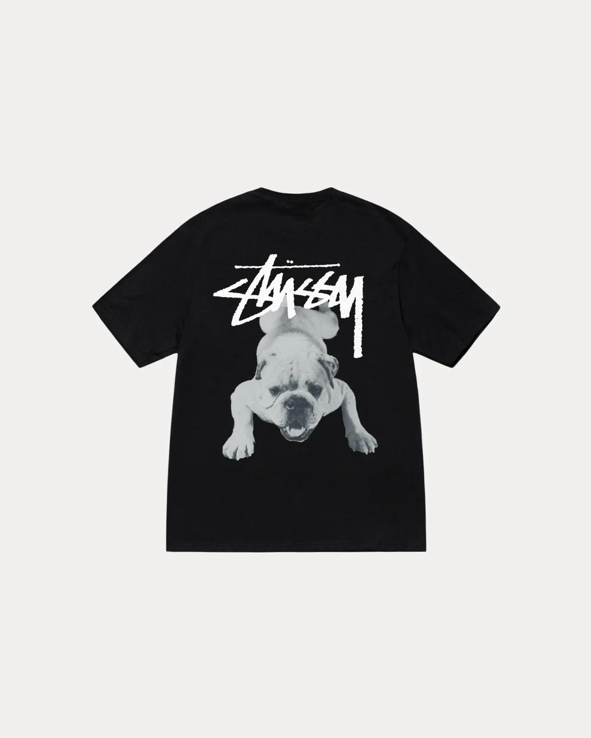 Stussy Stock Dog Tee Black