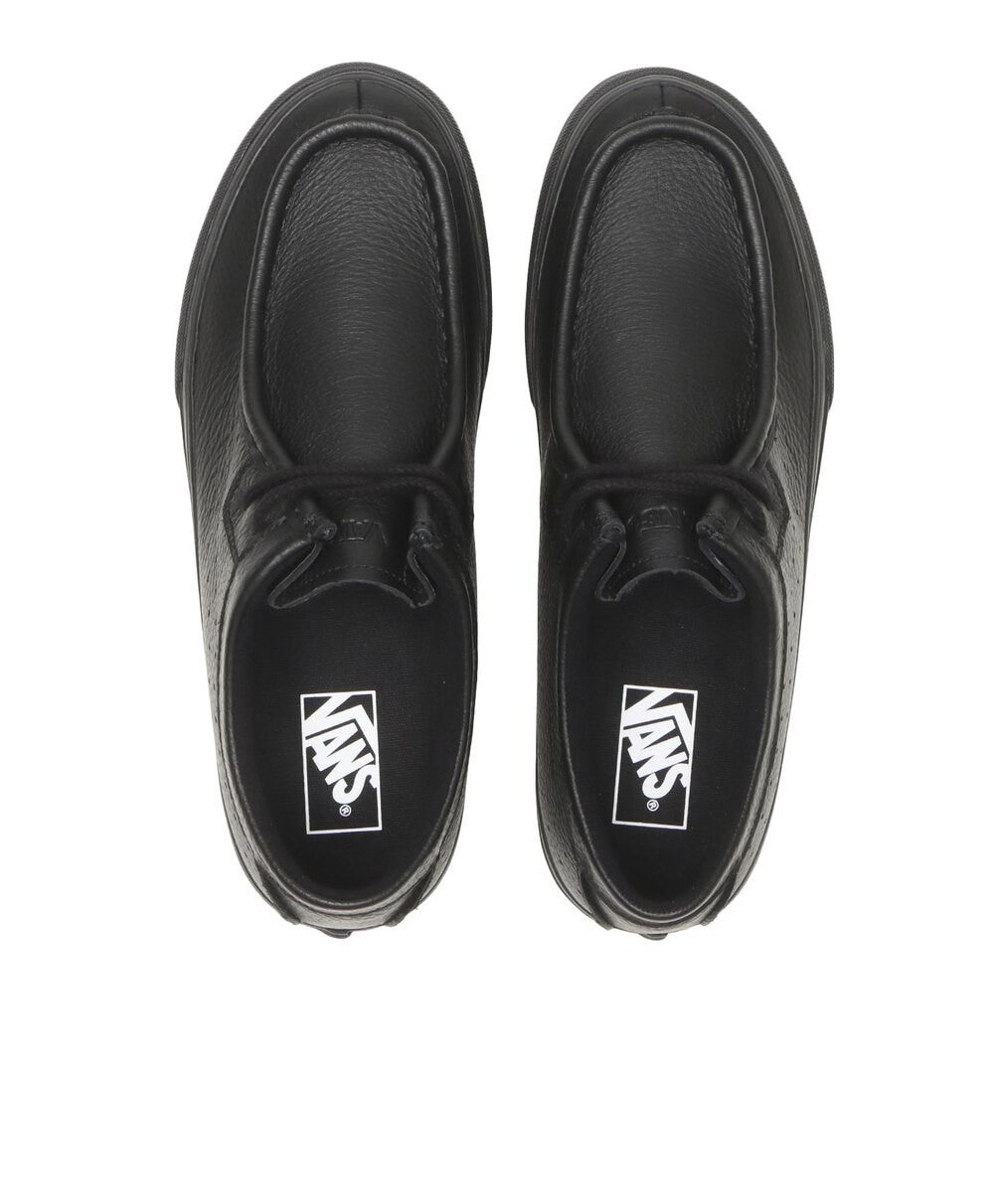 714354-0001 Vans SF Moc Low "Black" (V498 LEA) (Men's)