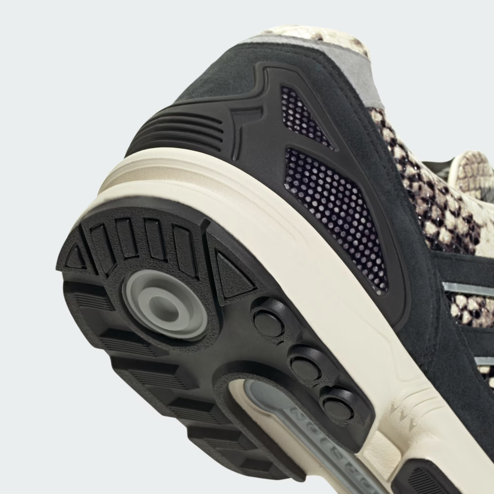 KI1383 adidas ZX 8000 Snakeskin Core Black Cream White (Men's)