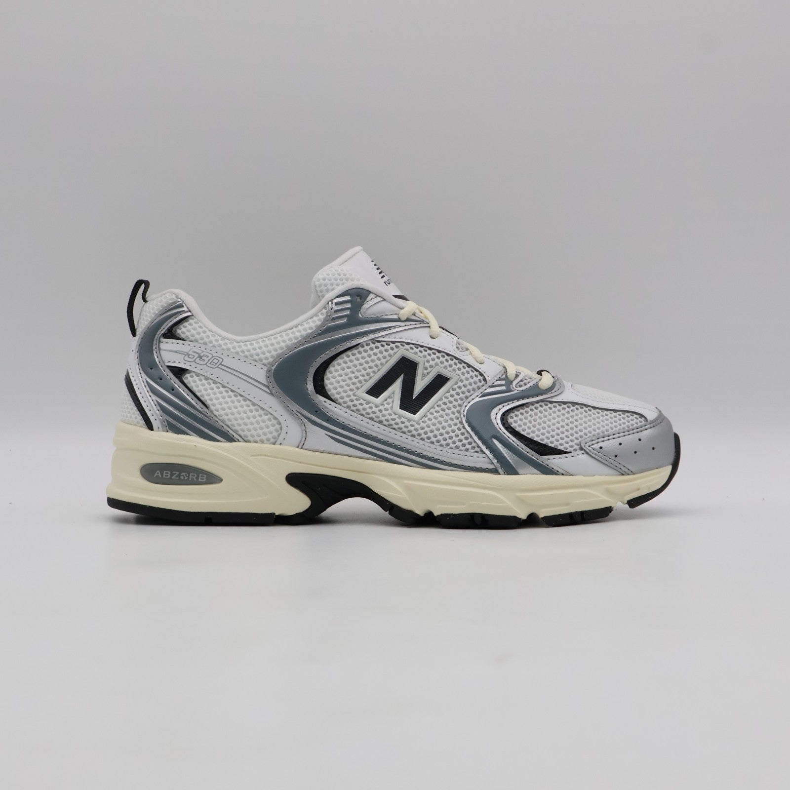 U530ESA New Balance 530 Silver Metallic Black Cement (Men's)