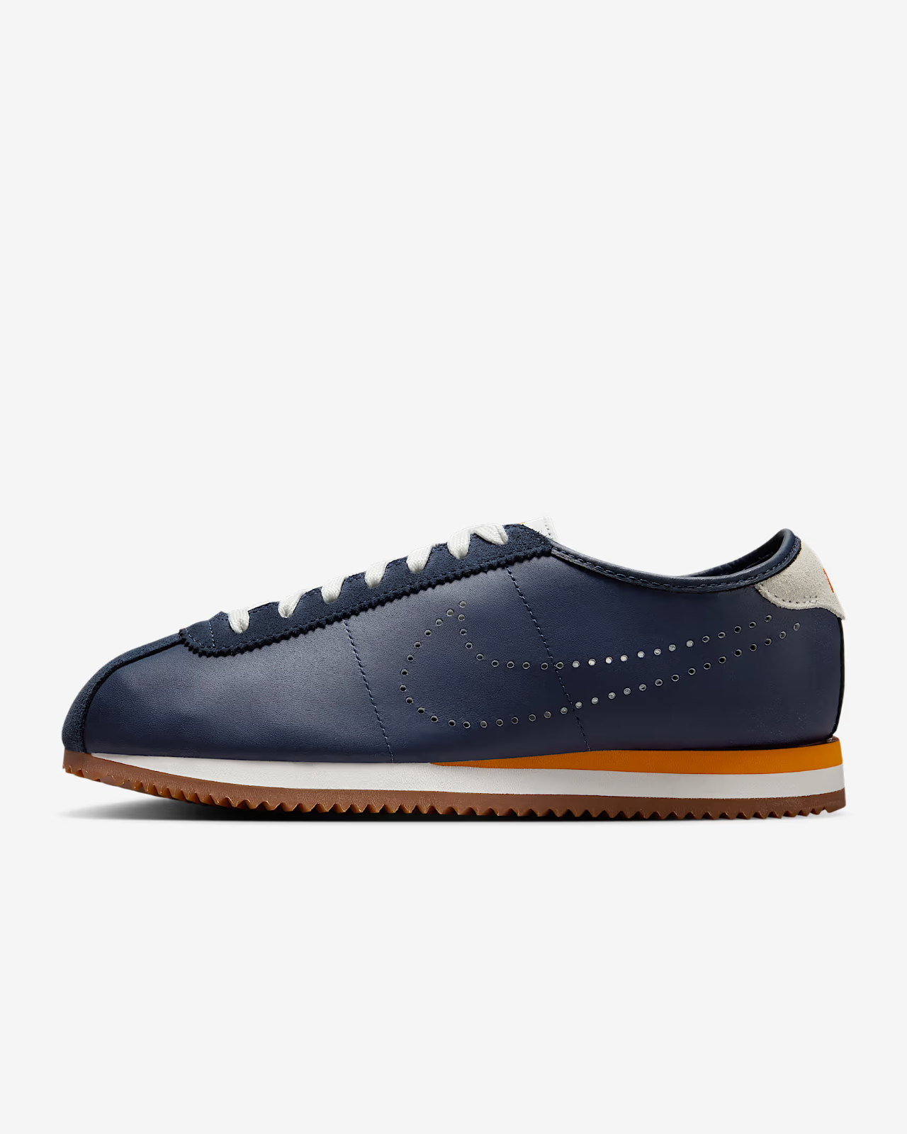 HQ1841-400 Nike Cortez Leather Midnight Navy Summit White (Women's)