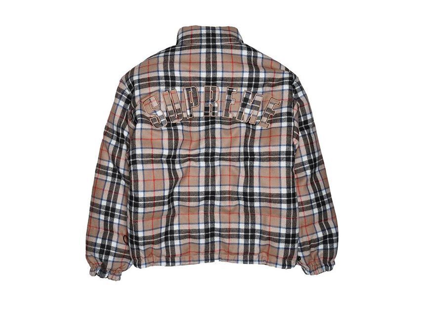 Supreme Reversible Puffer Jacket Black