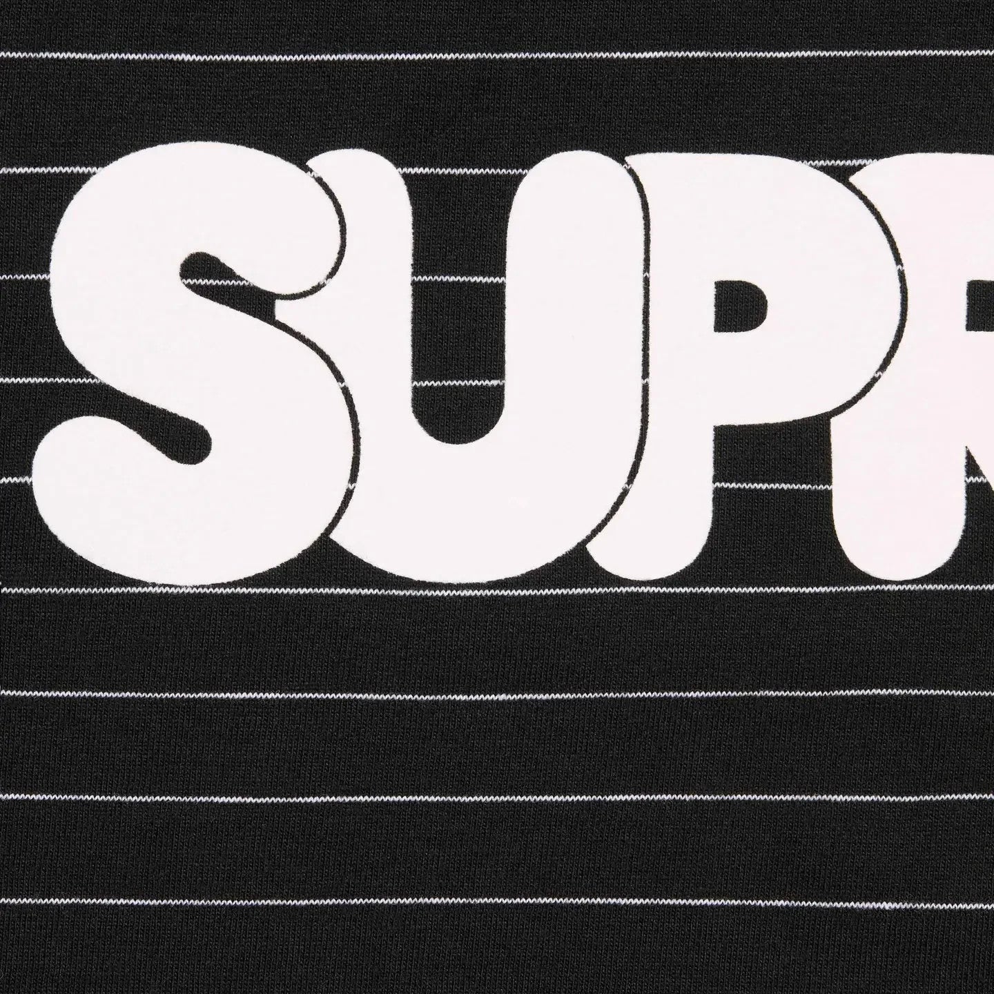 Supreme Bubble S/S Top Black